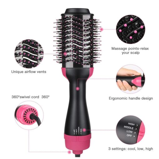 Hot Hair Brush Features