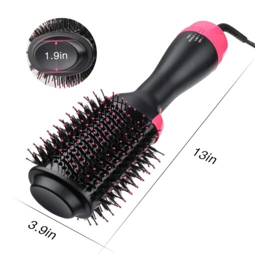 Straightening Hot Air Hair Brush Dimensions